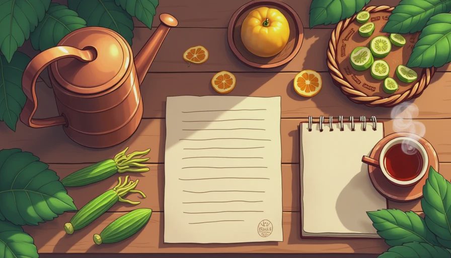 An organized flat lay of midgame tools, crops, and a planner highlighting a balanced, calm weekly schedule.