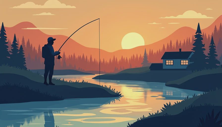 Illustration for stardew valley tiger trout