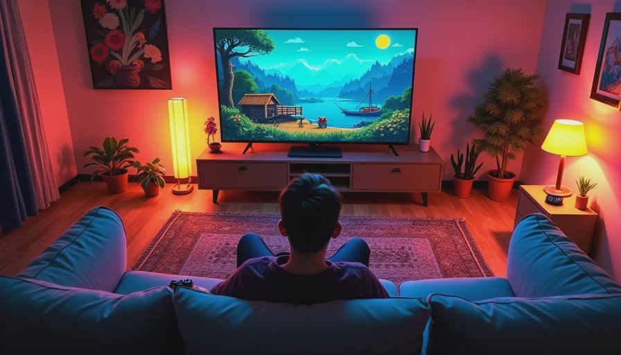 Visual context for how to fish in stardew valley