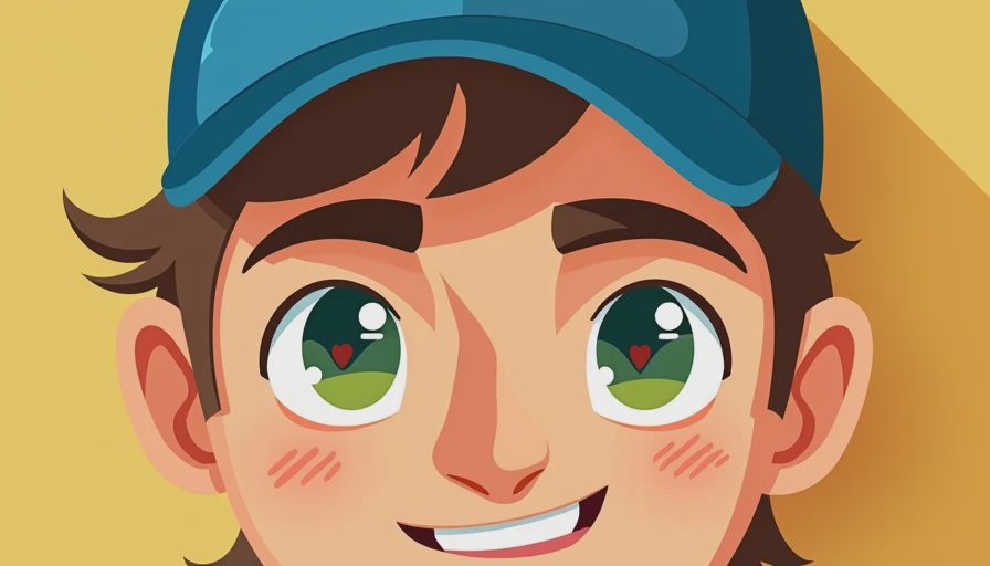 Illustration for stardew alex